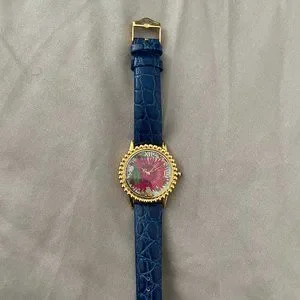 Mackenzie Childs Teal Florabundance Watch MacKenzie-Childs | Accessories | Mackenzie Childs Teal  main image 2